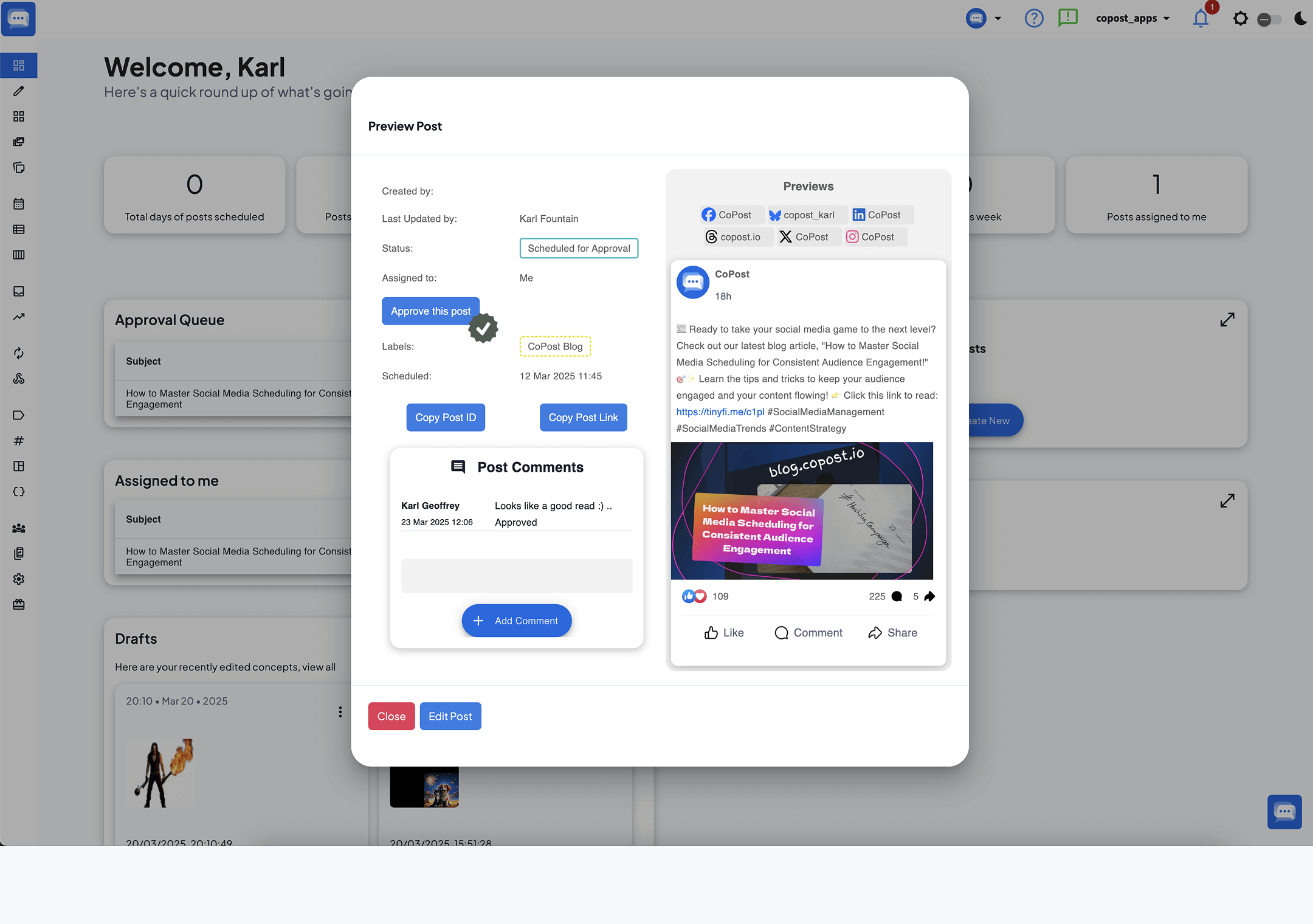 Approval Workflows